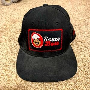 Authentic Chuck E Cheese Sauce Boss Hat